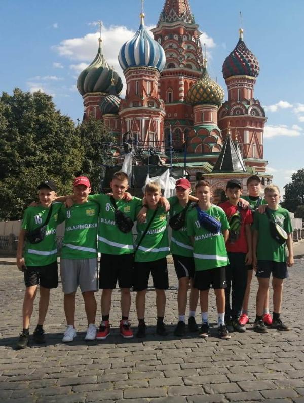 Юные футболисты из Малиновки стали победителями соревнований в Москве