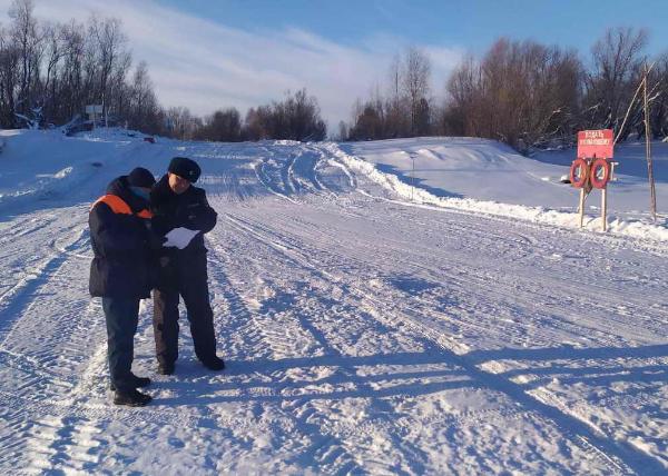 Акция «Безопасный лёд» проходит в Томской области